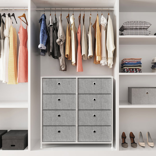 Rebrilliant Gehl 8 Drawer 31.5'' W Double Dresser Chest & Reviews Wayfair